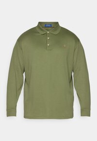 SOFT COTTON LONG-SLEEVE POLO SHIRT - Poloshirt - garden trail