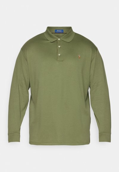 Polo Ralph Lauren Big & Tall SOFT COTTON LONG-SLEEVE POLO SHIRT - Pólóing - garden trail