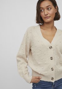 VILA L/S - Cardigan - birch