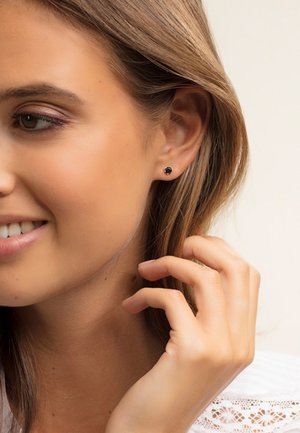 THOMAS SABO Ohrringe - silver-coloured/black