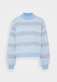 VMTRIXIE HIGHNECK - Džemperis - allure/birch/silver mink