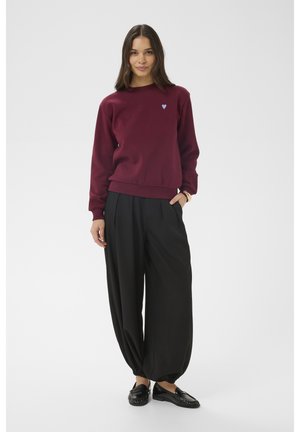 Kaffe KALIDDY - Sweatshirt - windsore wine blue heart