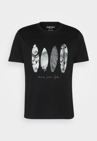 TEE - T-shirts med print - black