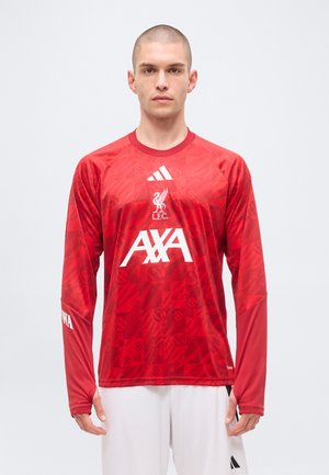 adidas Performance, LIVERPOOL FC 26/27 PRE MATCH WARM - Maglietta a manica lunga - red