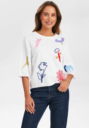 NUDEBORAH  - Pulover - bright white