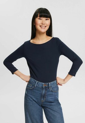 3/4 ÄRMELN - Long sleeved top - navy
