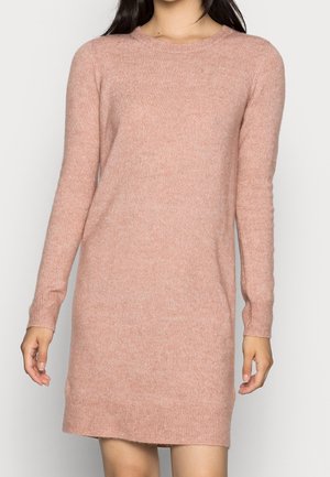 Gebreide jurk - light pink