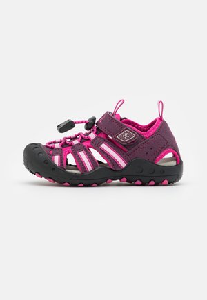 CRAB UNISEX - Vaellussandaalit - plum/prune