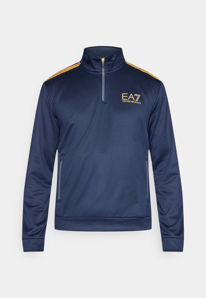 EA7 Emporio Armani Sweater blauw EA7 Emporio Armani Sweater blauw