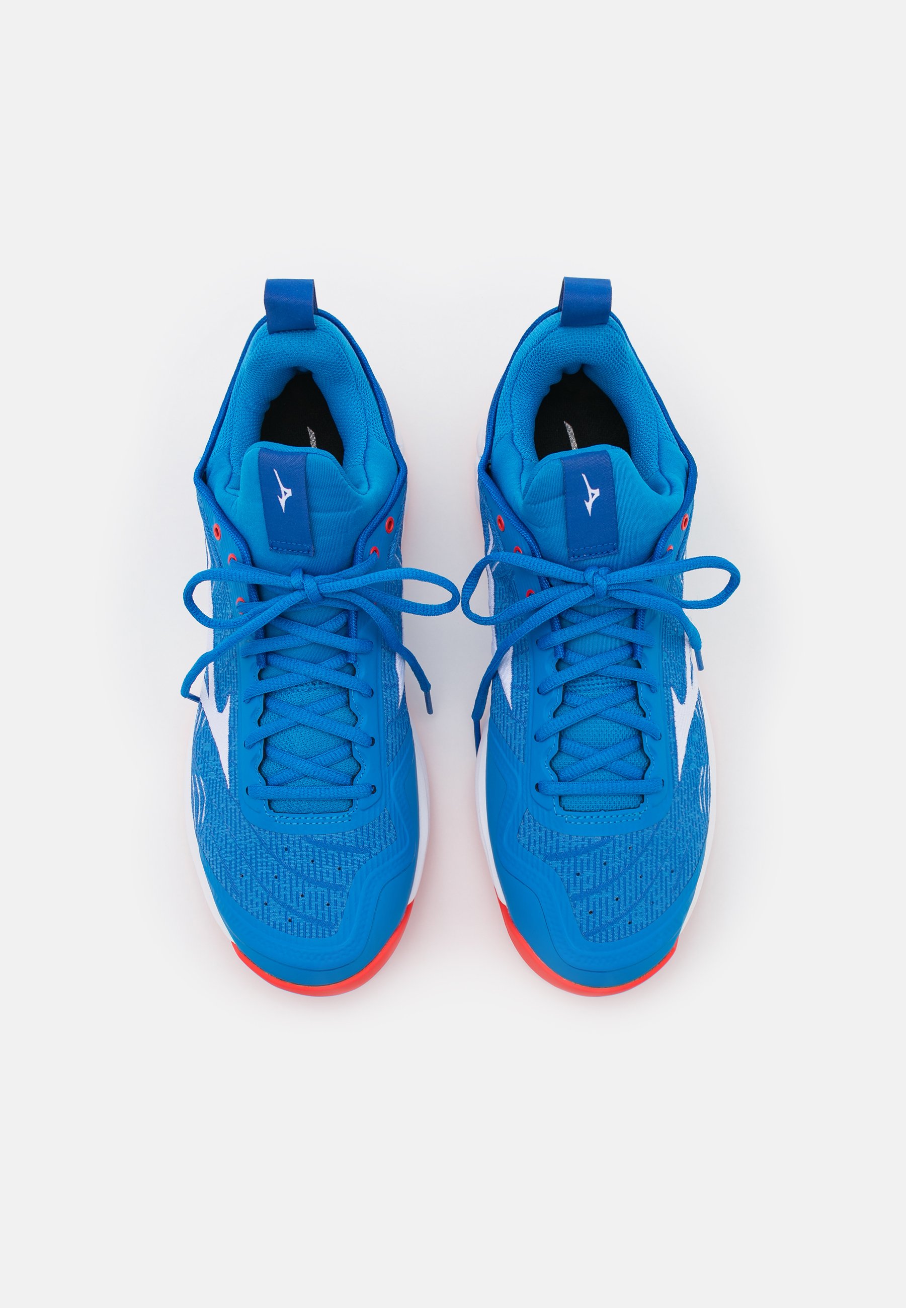 Mizuno WAVE LUMINOUS 2 - Volleybalschoenen - french blue/white/ignition  red/Blauw - Zalando.nl
