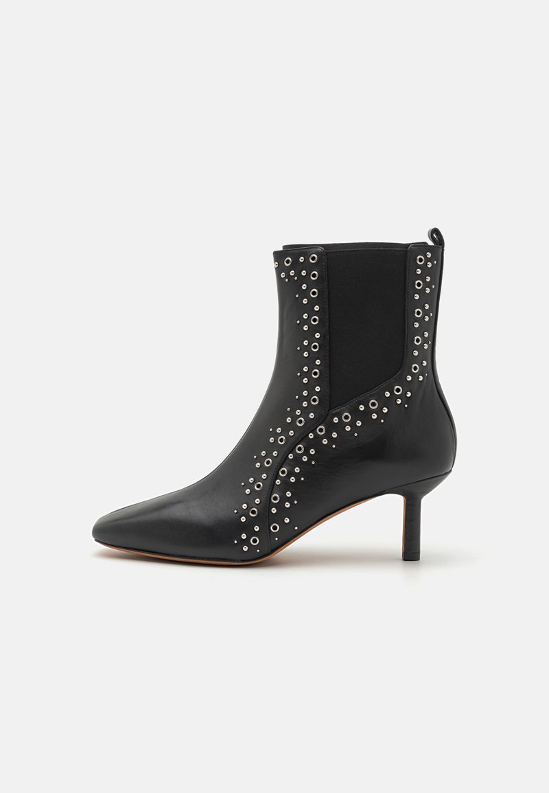 3.1 Phillip Lim NELL MID BOOTIE EYELETS - Κλασικές μπότες αστραγάλου - black
