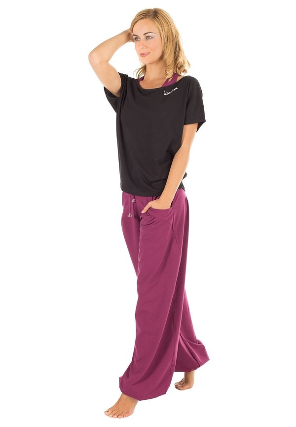 KURZARM - Sport T-Shirt - schwarz