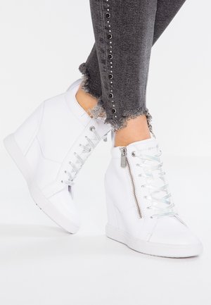 Sneaker high - white