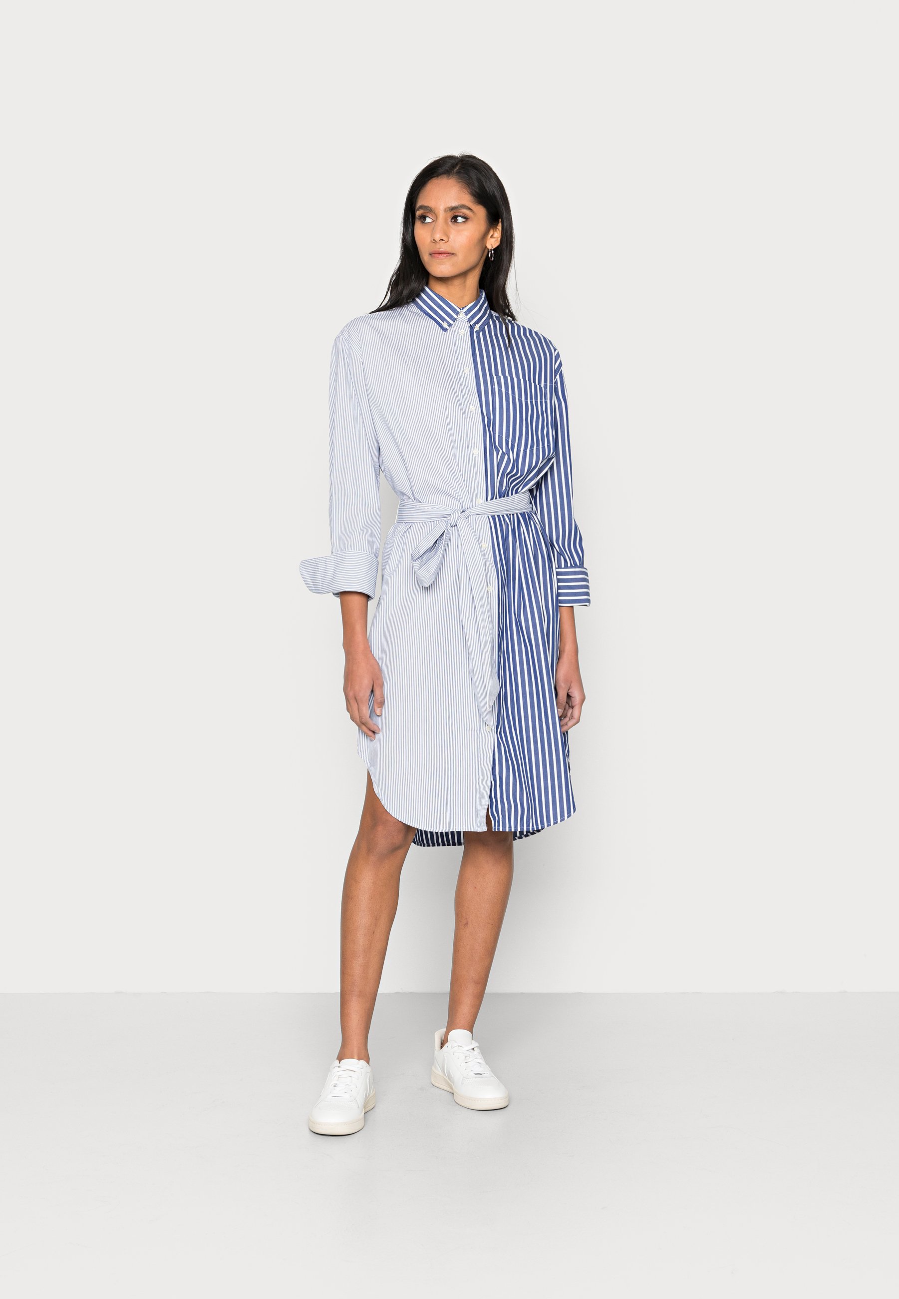 GANT WIDE CUFF MIX STRIPE DRESS - Shirt 