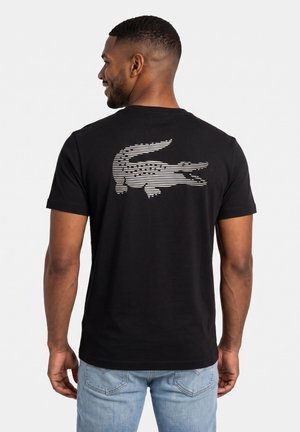 Lacoste, TH9334 . - Camiseta estampada - noir