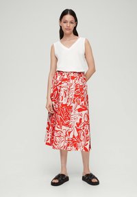 s.Oliver A-lijn rok - dunkelorange