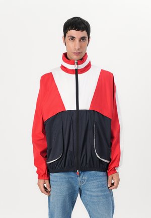 FULL ZIP UNISEX - Light jacket - blue/red/white