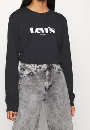 Long sleeved top - black