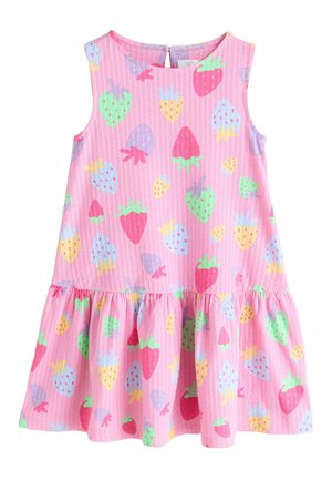 Next REGULAR FIT-SLEEVELESS - Rochie tricotată - pink strawberries