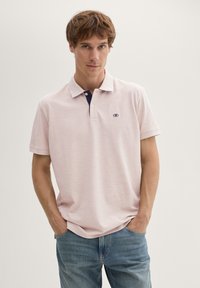 TOM TAILOR BASIC  - Pikeepaita - light sand melange