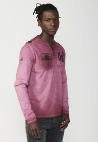 Koroshi Top s dlhým rukávom - granate   maroon