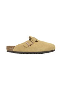 Birkenstock BOSTON LEVE  N - REGULAR - Sandalias planas - latte cream