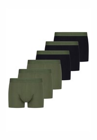 Bruno Banani 6ER PACK RETRO - Trunks - schwarz   grün