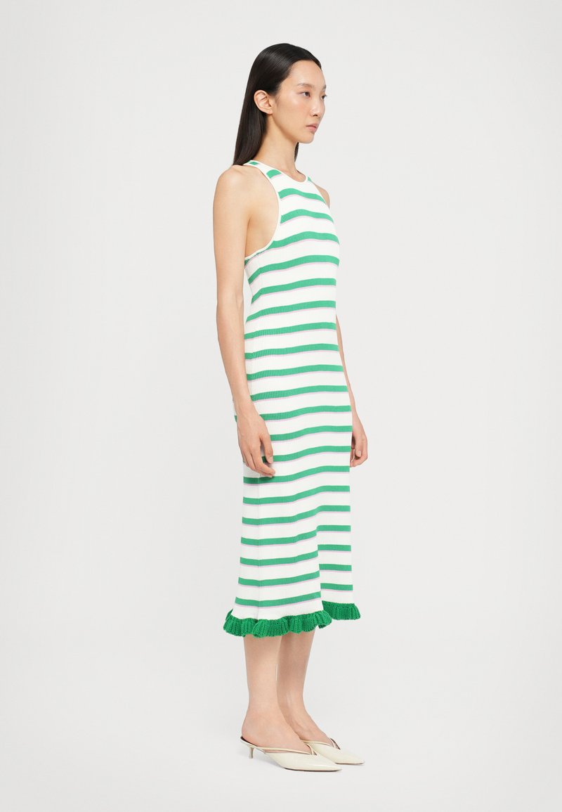 Stine Goya Jumper dress - green/pink/green - Zalando.co.uk