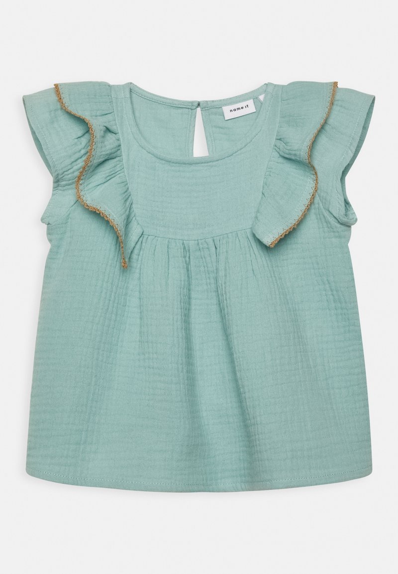 Name It NMFHINKA Basic T shirt Aquifer turquoise Zalando ie