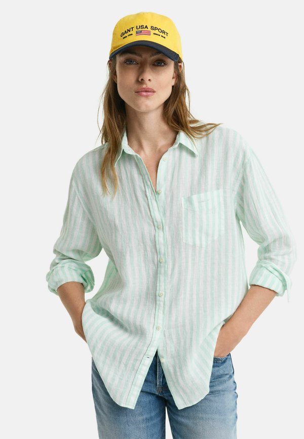 STRIPED - Hemdbluse - faded mint