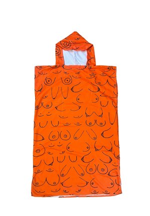 JUGS PONCHO - Beach accessory - orange