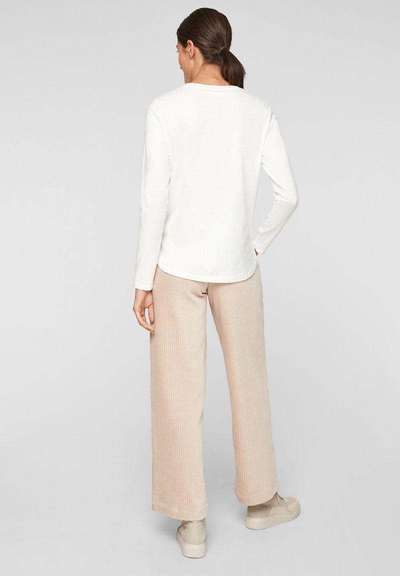 Damen T-Shirts | s.Oliver MIT WORDING Langarmshirt offwhite placed print/offwhite - TF62905 Damen T-Shirts | s.Oliver MIT WORDING Langarmshirt offwhite placed print/offwhite - TF62905