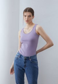 Anna Field 2 PACK - Viršus - mottled light grey/lilac