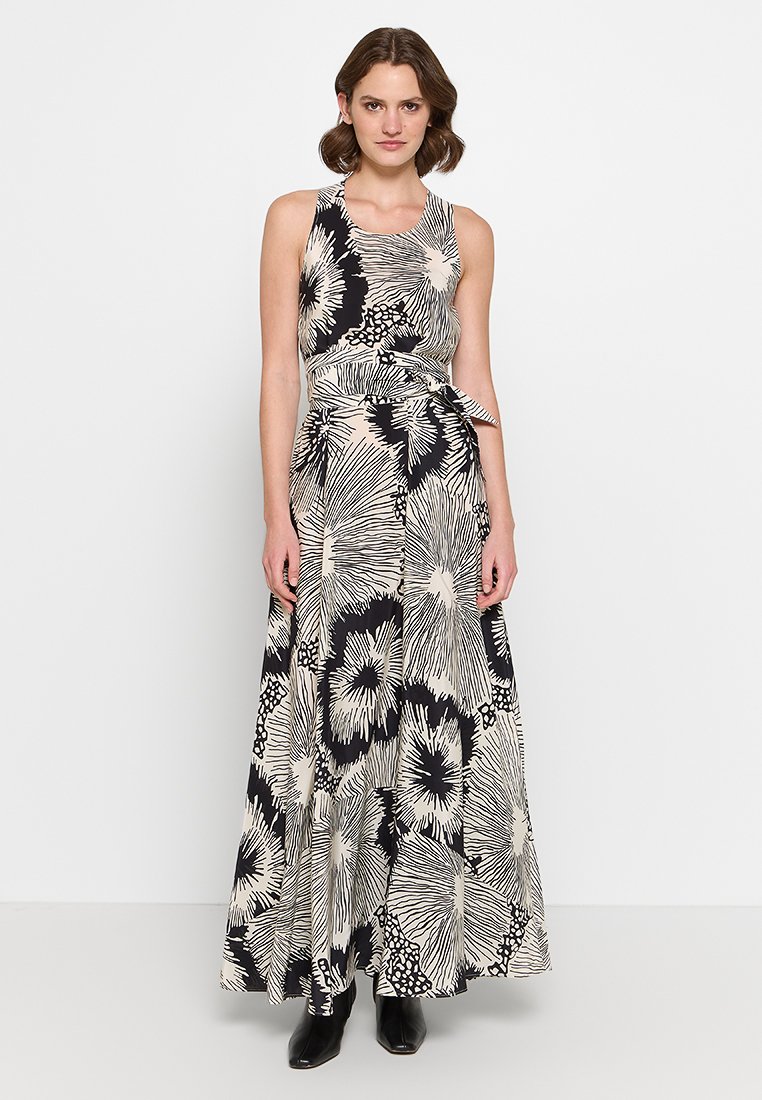 ASPESI Maxi-jurk wit