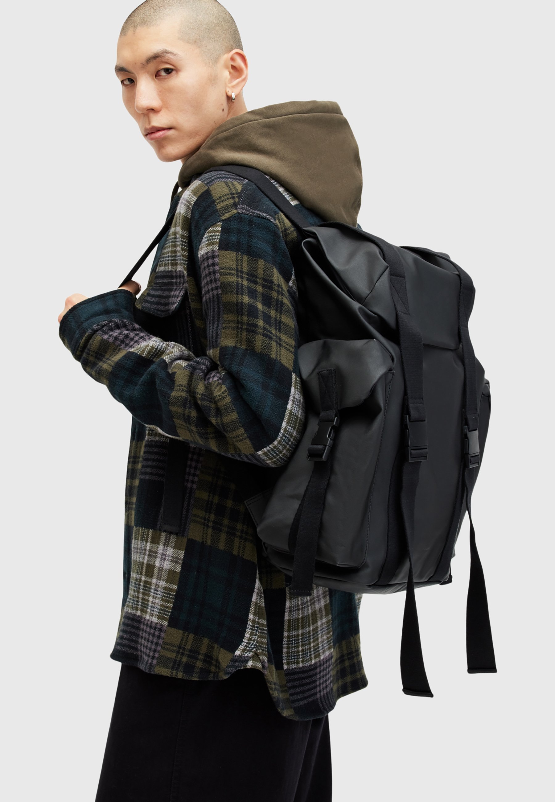 AllSaints MARS BACKPACK - Rucksack - black - Zalando.ie