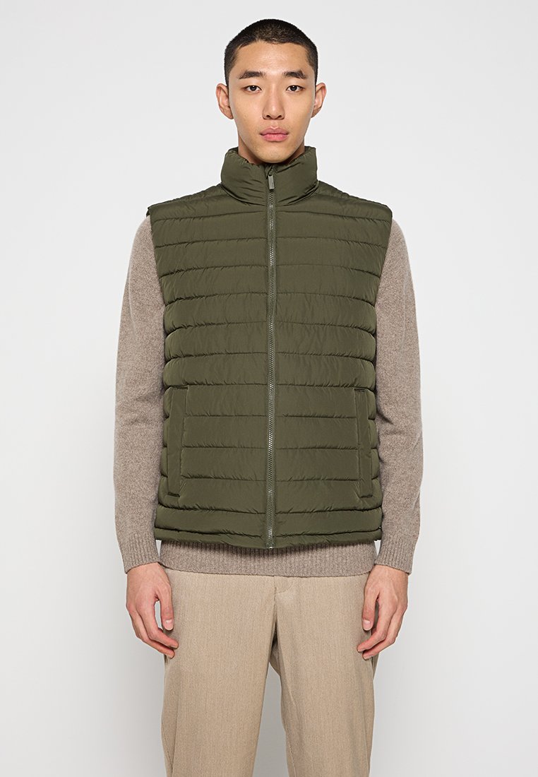 Selected Homme Bodywarmer donkergroen Selected Homme Bodywarmer donkergroen