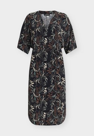 Bruuns Bazaar, BARCELLABBJANATA DRESS - Φόρεμα πουκάμισο - black tiger