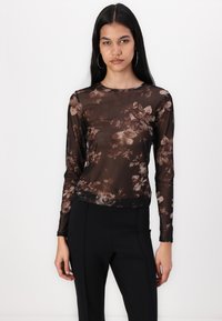 GAP Long sleeved top - black