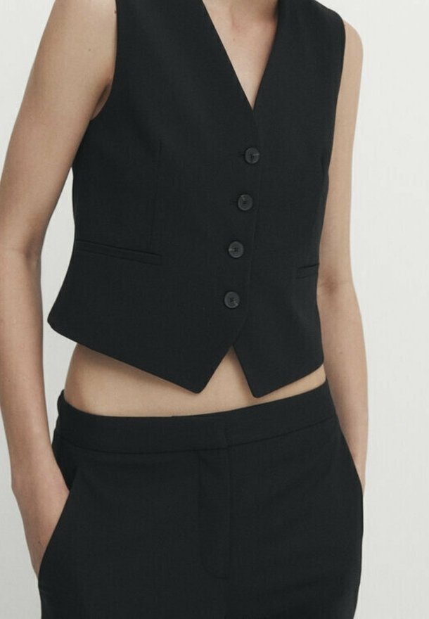Massimo Dutti Väst - black