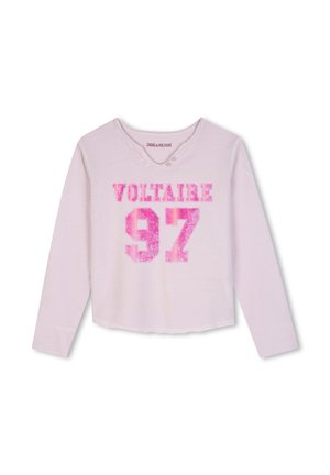 Zadig & Voltaire, LONG SLEEVE T-SHIRT - Longsleeve - rose clair