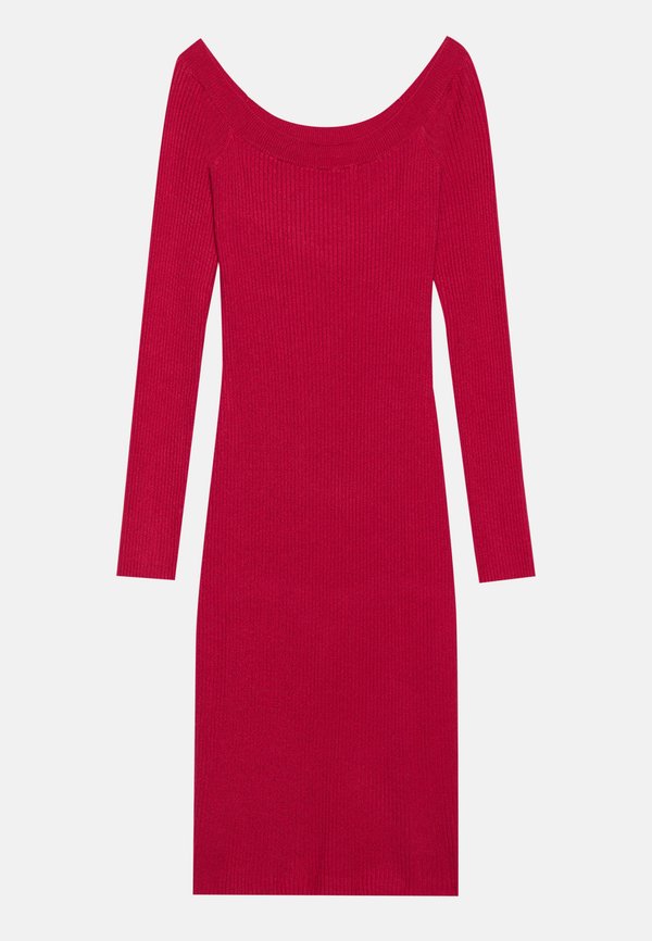 Jumper dress - berry4