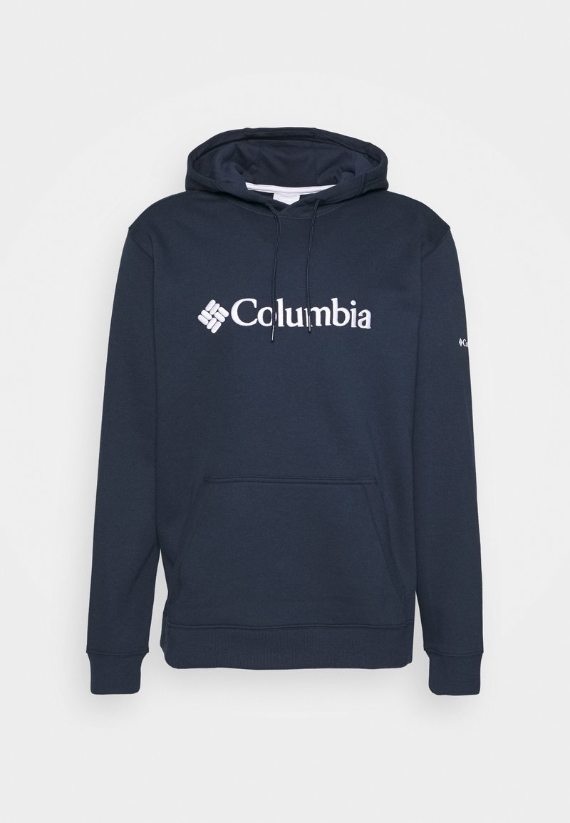 navy white hoodie