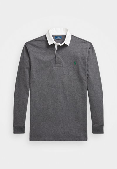 Polo Ralph Lauren Big & Tall THE ICONIC RUGBY SHIRT - Polo krekls - barclay heather