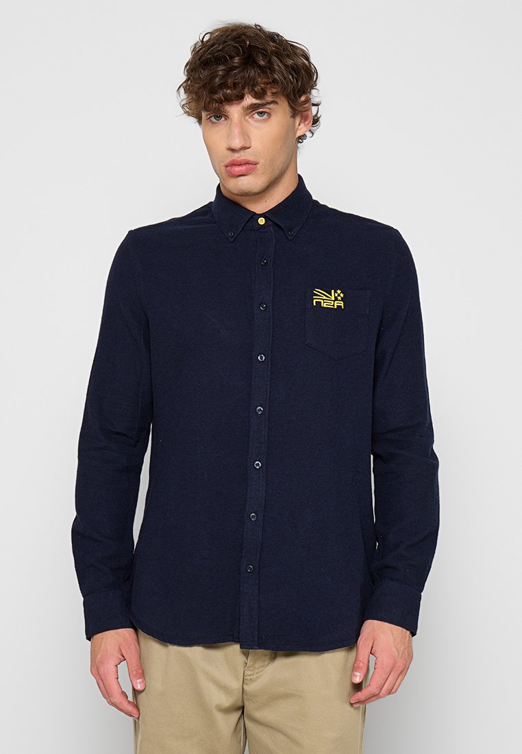 NZA New Zealand Auckland Overhemd donkerblauw