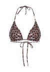 TRIANGLE - Bikini-Top - signature leopard