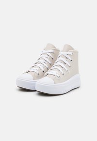 Converse CHUCK TAYLOR ALL STAR MOVE UNISEX - Zapatillas altas - desert sand/black/white