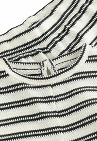 Next REGULAR FIT - STRIPE  WIDE SET - Tygbyxor - black white