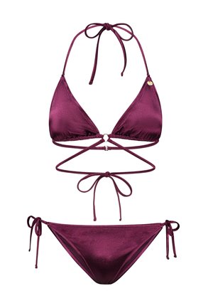 LIZ  TRIANGLE SET STRUCTURE - Bikiinid - shiny purple