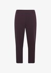 KASAKURA HW CROPPED PANTS - Stoffhose - fudge