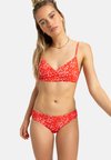 CLASSICS - Bikini bottoms - poppy red dancing ditsy swim